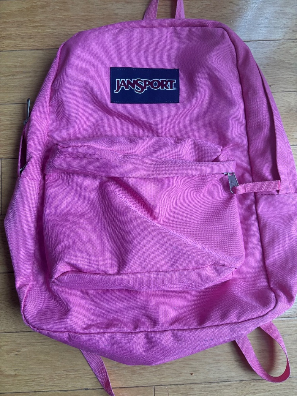 JanSport SuperBreak One Backpack – Vibrant Digital Fuchsia Pink